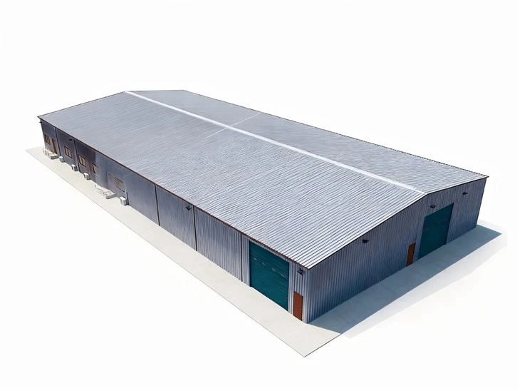 clear-span-steel-workshop-3D-model